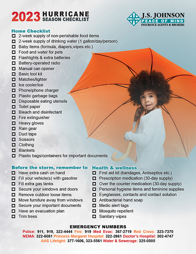 Hurricane Season Checklist The Leading Insurance Company in the